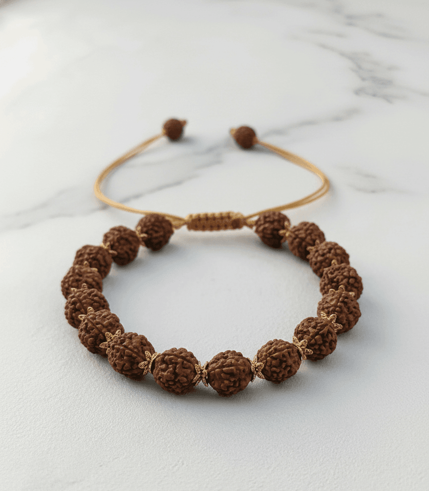 5 Mukhi Rudraksha Bracelet